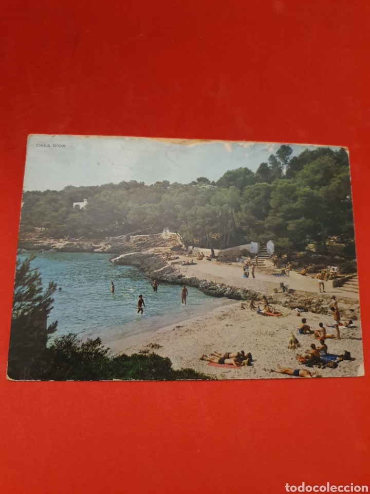 Postales: Cala DOr Mallorca.Circulada.1969. - Foto 1