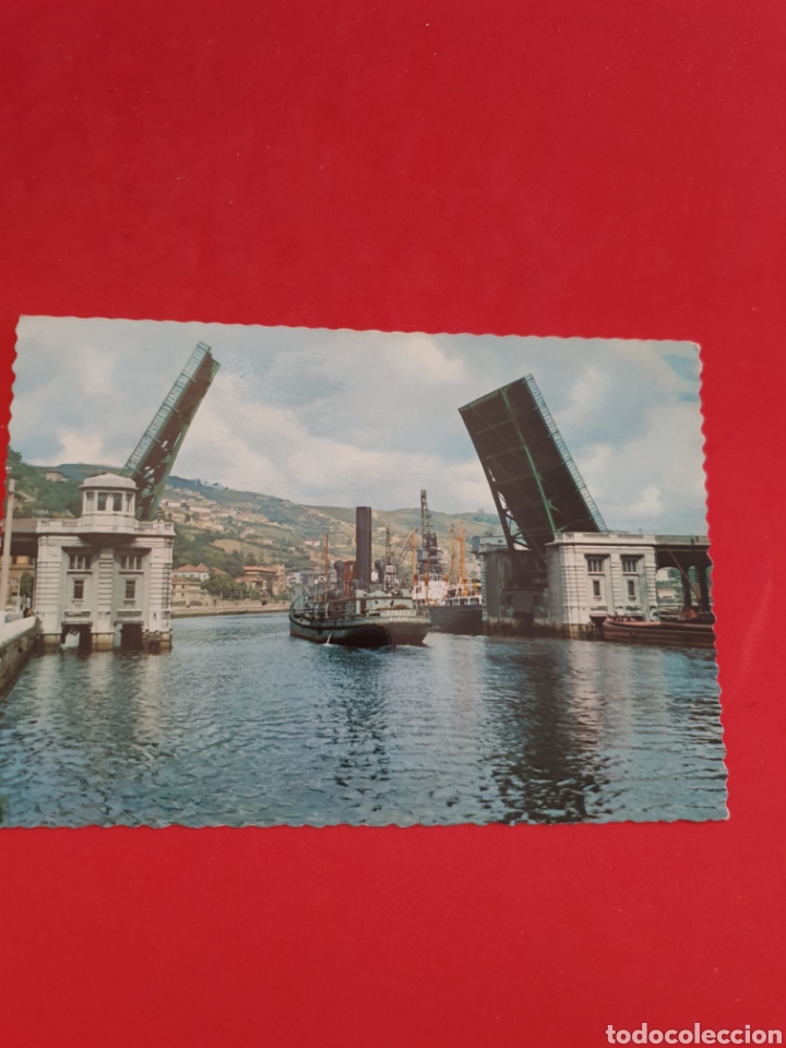 Postales: Bilbao. Puente Basculante del Generalisimo. - Foto 1