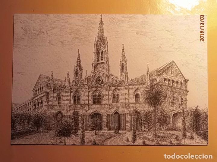 Postales: POSTALES - SANTANDER - LAS SALESAS - PLUMILLA. - Foto 1