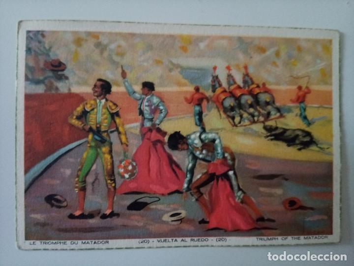 Postales: Postal Episodios de una corrida. Vuelta al ruedo