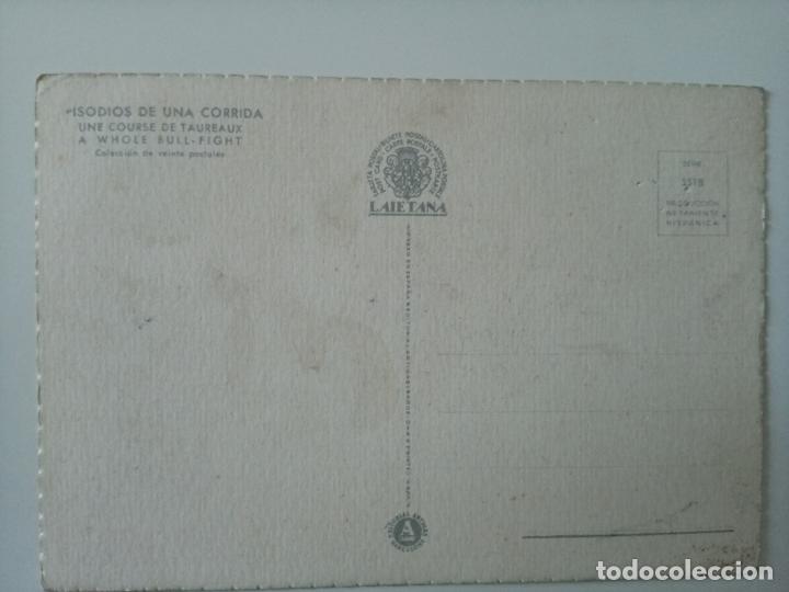 Postales: Postal Episodios de una corrida. Manoletina - Foto 2