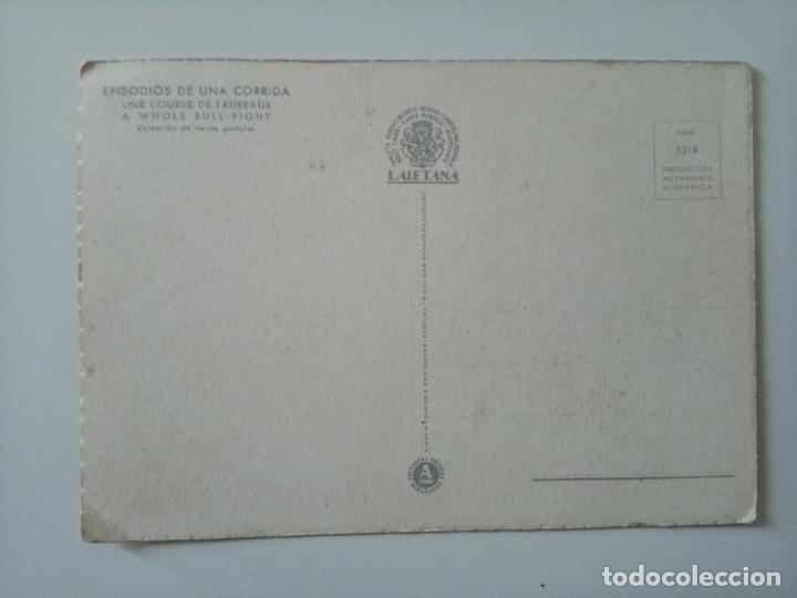 Postales: Postal Episodios de una corrida. Estocada - Foto 2