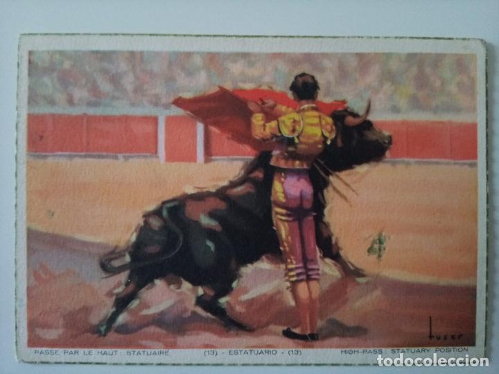 Postales: Postal Episodios de una corrida. Estatuario