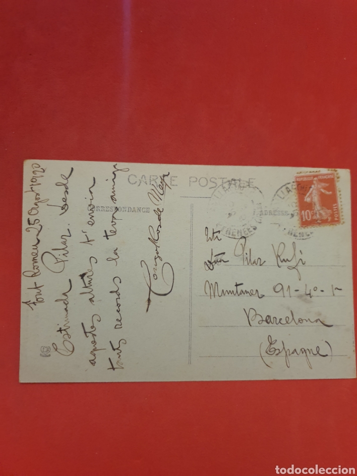 Postales: Mont Lovis.Les Pyrenees Orientales.Circulada.1920. - Foto 2