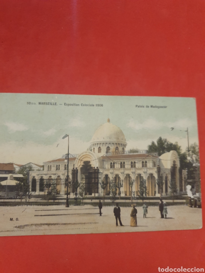 Postales: Marsella.Palacio de Madagascar.Circulada.1950. - Foto 1