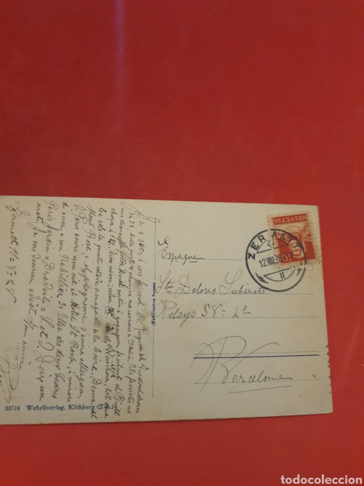 Postales: Monte Rosa.Circulada.1928. - Foto 2