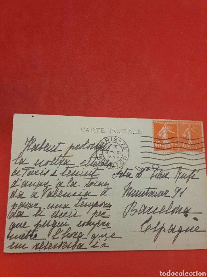 Postales: Paris.Le Trocadero.Circulada. - Foto 2