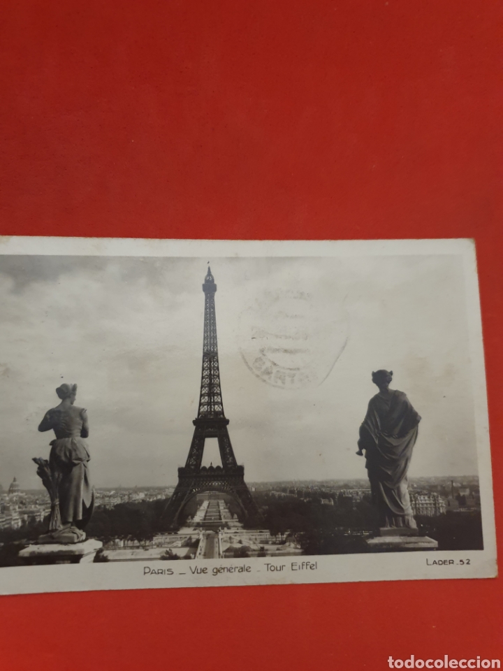Postales: Paris.Vie Generale.Tour Eiffel.Circulada. - Foto 1