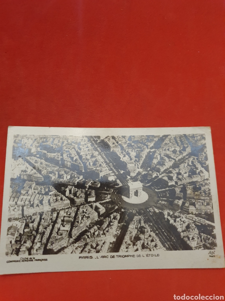 Postales: Paris.El Arco del Triunfo .Circulada. - Foto 1