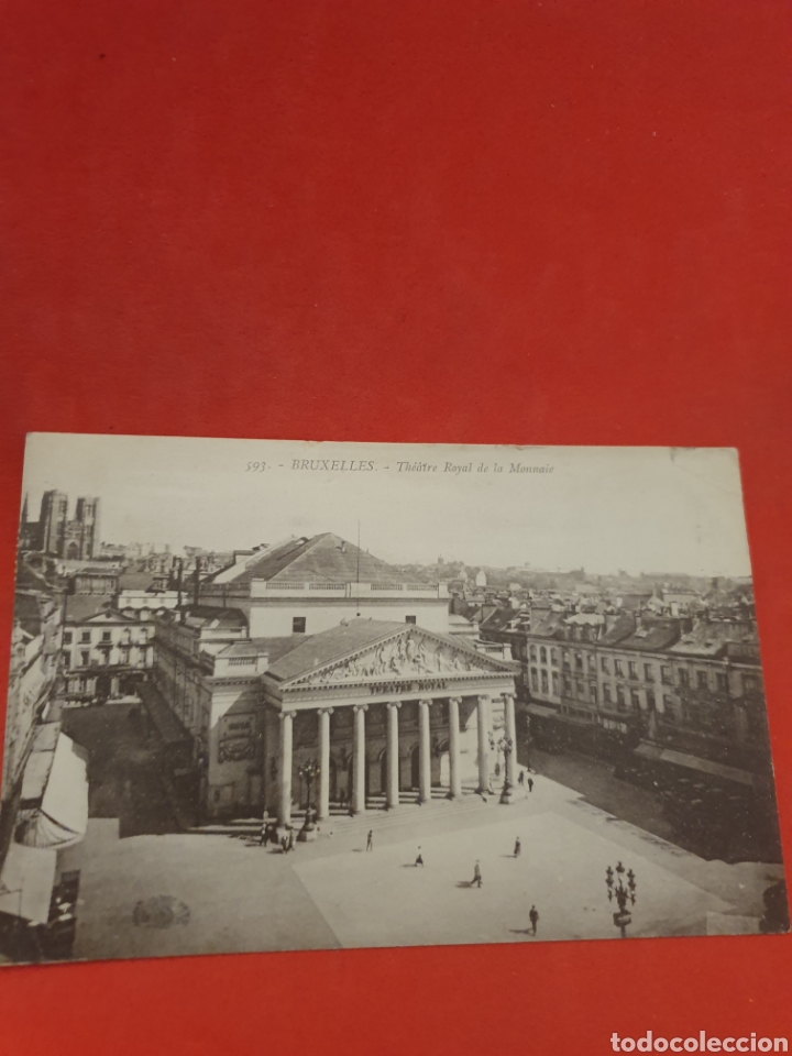Postales: Bruselas.Teatro Royal.Circulada.1934. - Foto 1