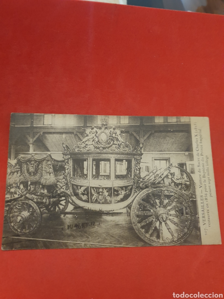 Postales: Versalles.Voiture su Sacre de Charles.Circulada. - Foto 1