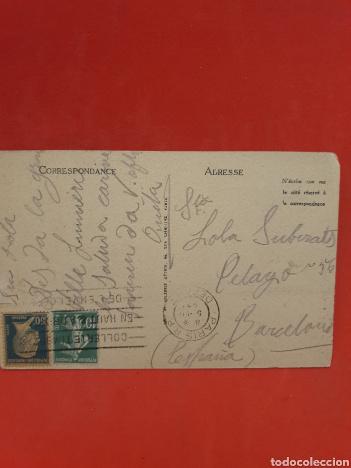 Postales: La tour Eiffel.Paris.Circulada. - Foto 2
