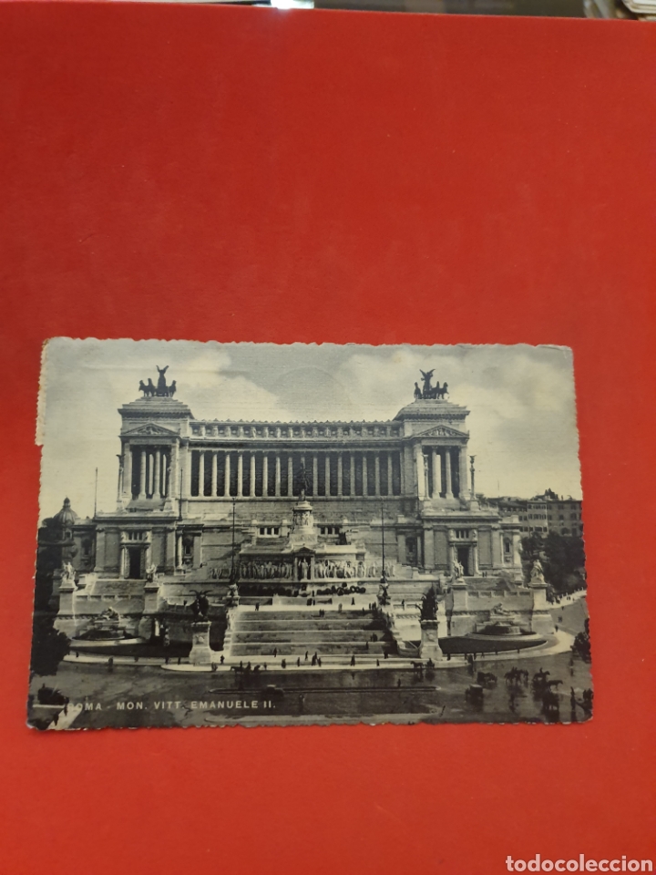 Postales: Roma.Vitt Emanuele.Circulada.1950. - Foto 1