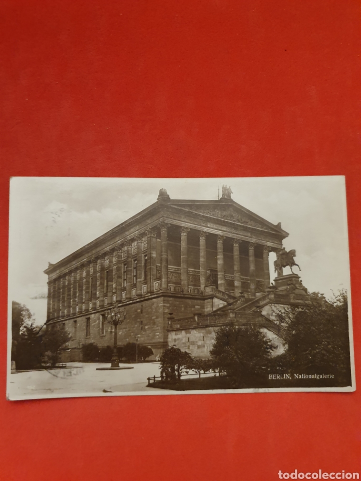 Postales: Berl&iacute;n.Nationalgalerie.Circulada. - Foto 1