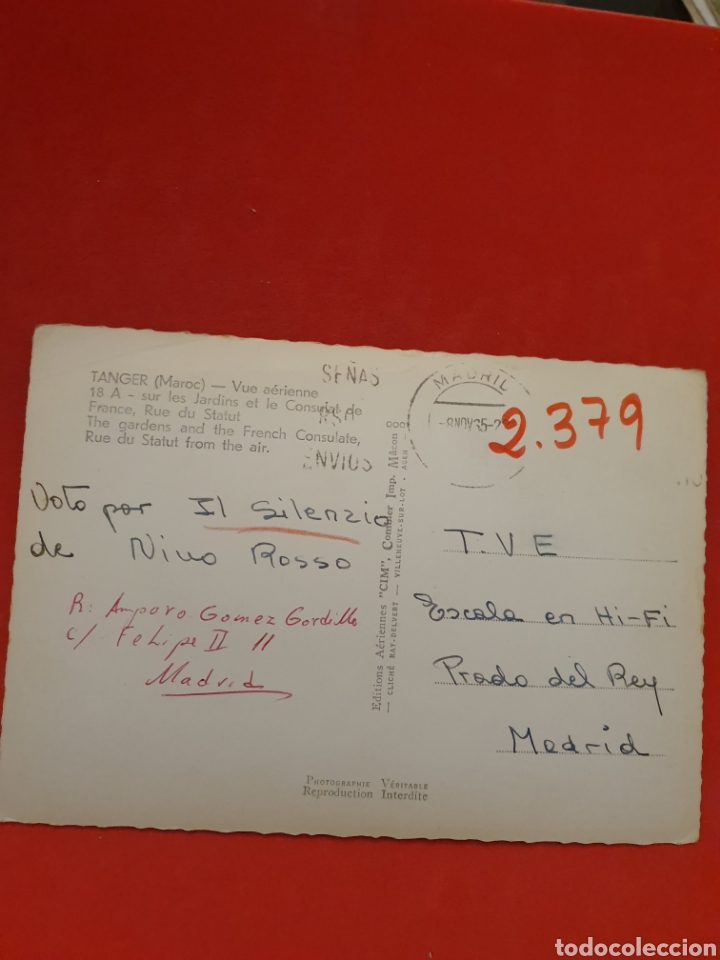 Postales: T&aacute;nger.Circulada. - Foto 2