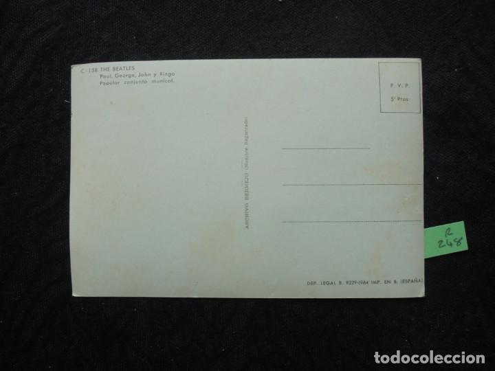 Postales: Postal de los Beatles 1964 - Foto 2