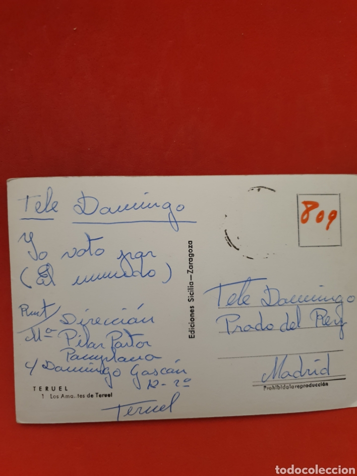 Postales: Los Amantes de Teruel. - Foto 2