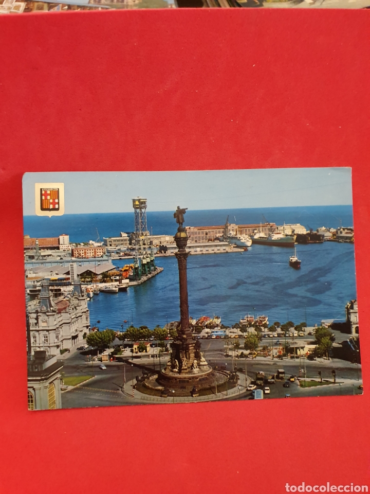 Postales: Monumento a Crist&oacute;bal Colon.Barcelona.1972.