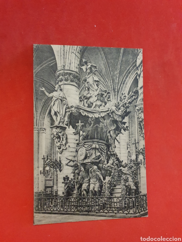 Postales: Bruselas.Eglise Sainte-Gudule. - Foto 1