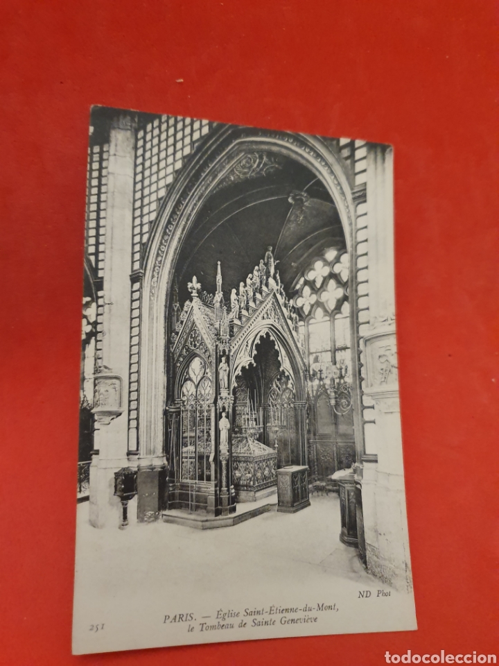 Postales: Paris.Iglesia de Saint Etienne. - Foto 1