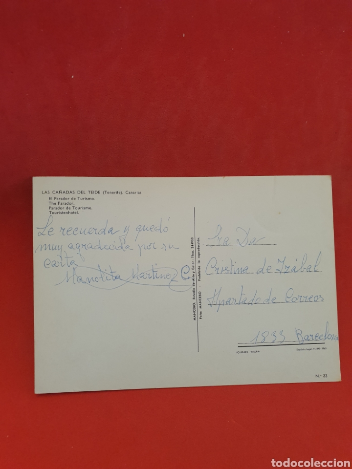Postales: Las Ca&ntilde;adas del Teide. - Foto 2