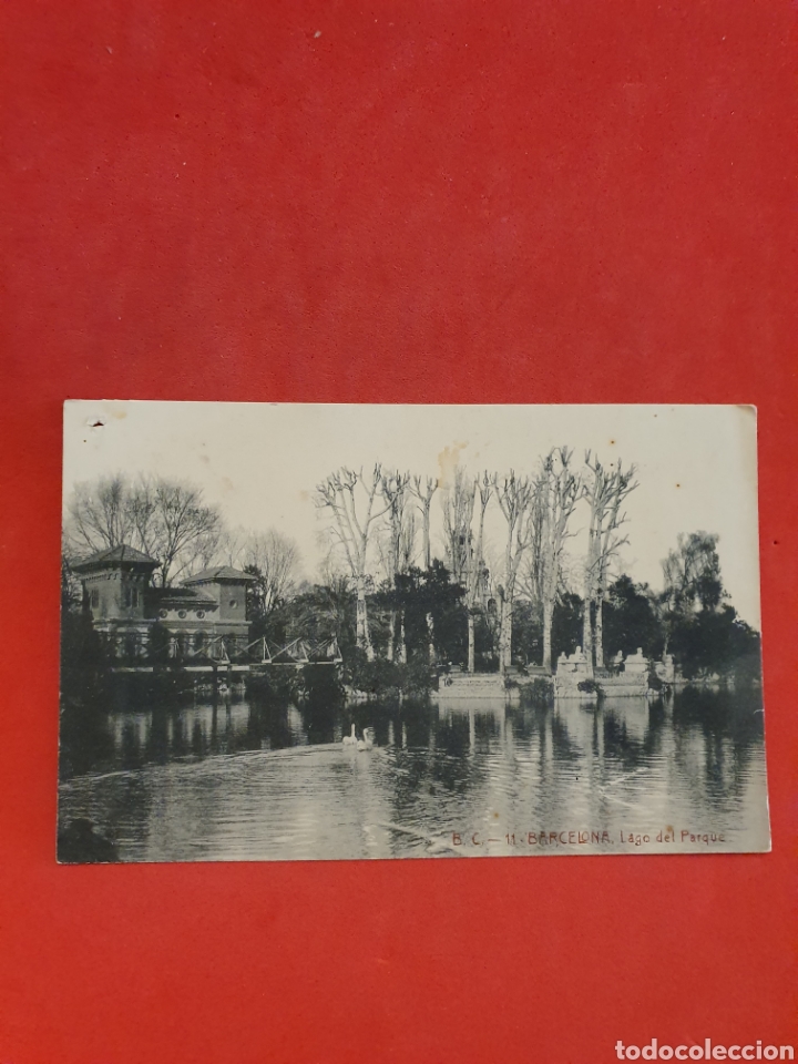 Postales: Barcelona.Lago del Parque. - Foto 1