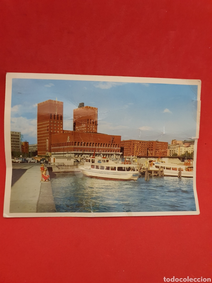 Postales: Oslo.City. Circulada. - Foto 1
