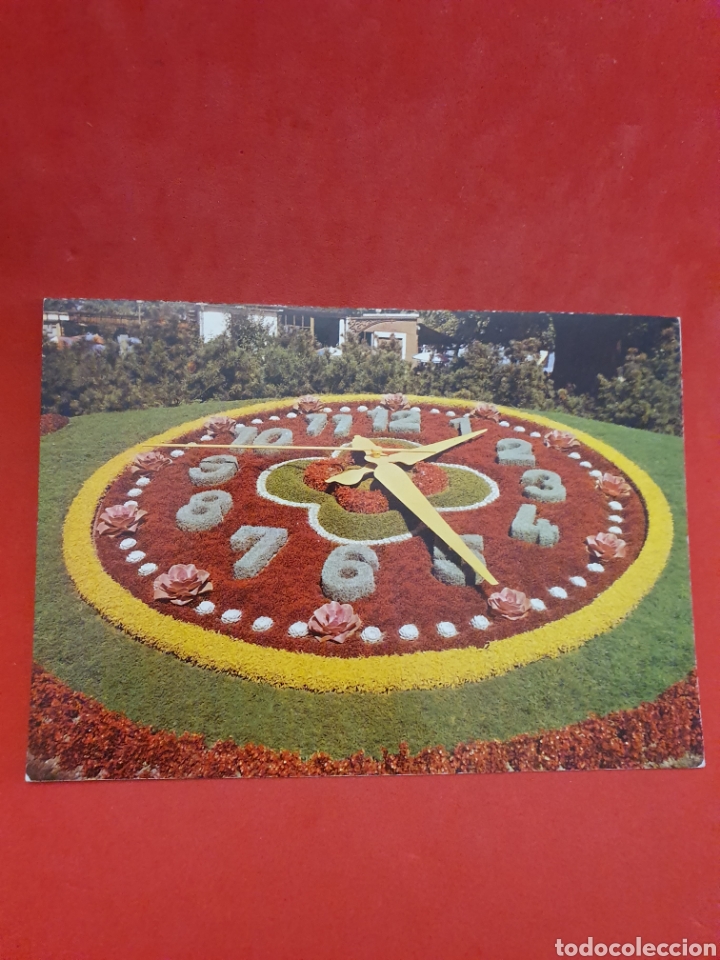 Postales: G&eacute;nova.LHorloge Fleurie. - Foto 1
