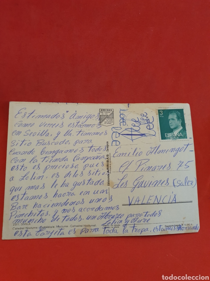 Postales: Sevilla.Catedral.Circulada. - Foto 2