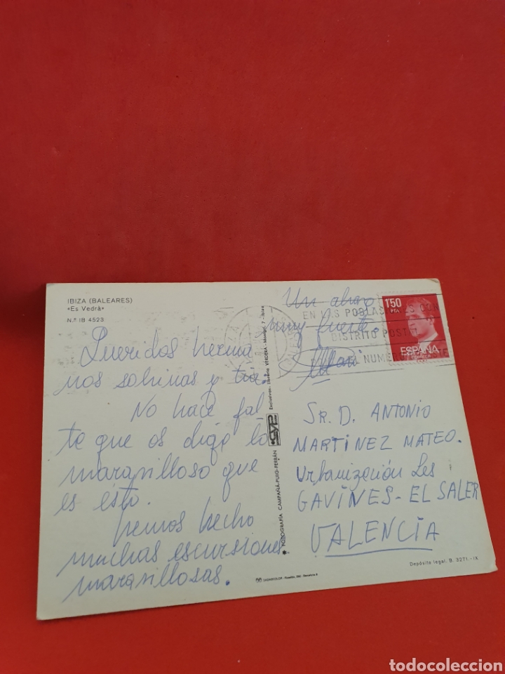 Postales: Ibiza.Baleares.Circulada. - Foto 2