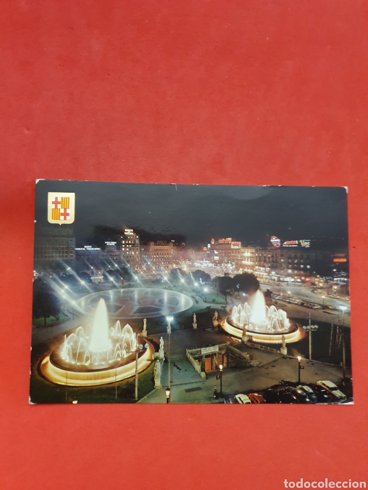 Postales: Barcelona.Plaza de Catalu&ntilde;a. Circulada. - Foto 1