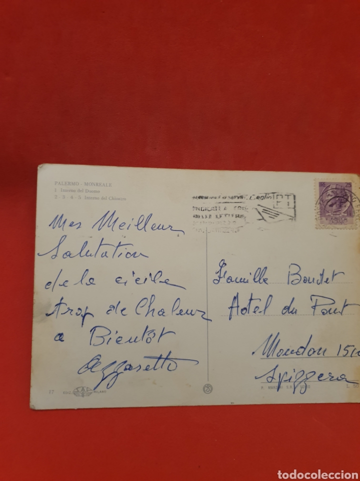 Postales: Palermo.Monreale. Circulada. - Foto 2