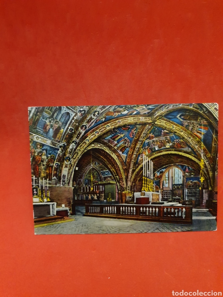 Postales: Assisi.Basilica S.Francesco.Circulada.1972. - Foto 1