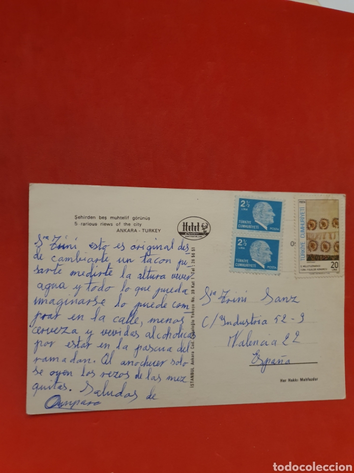 Postales: Ankara. Circulada. - Foto 2