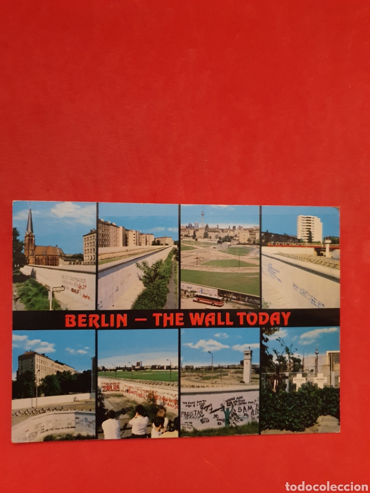 Postales: Berlin.The Wall Today.Circulada. - Foto 1