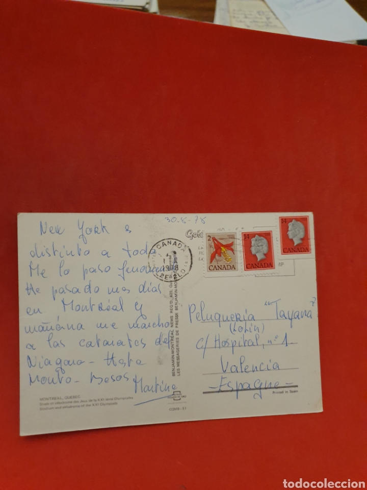 Postales: Montreal.Circulada.1978. - Foto 2