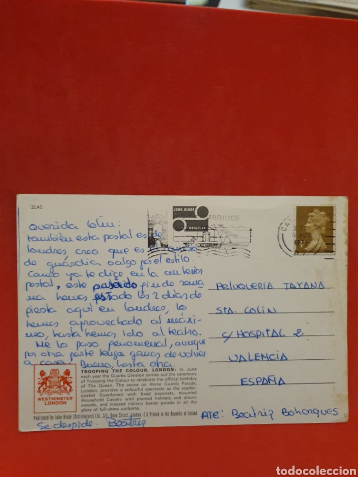 Postales: Trooping the Colour. London.Circulada. - Foto 2
