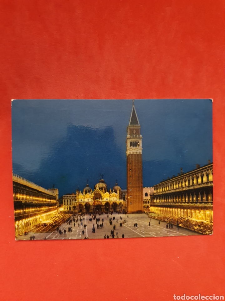 Postales: Venecia.Plaza de San Marco.Circulada. - Foto 1
