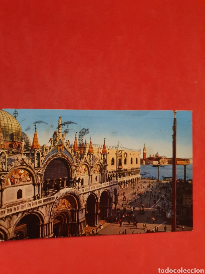 Postales: Venecia.Plaza de San Marco.Circulada. - Foto 1