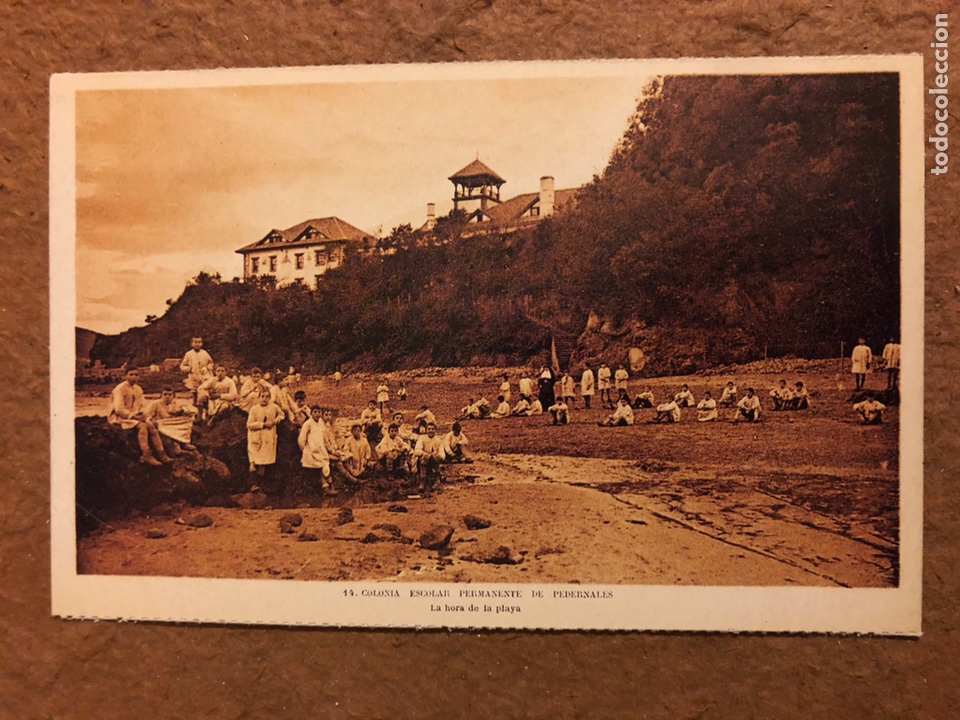 Postais: COLONIA ESCOLAR PERMANENTE DE PEDERNALES. POSTAL SIN CIRCULAR COLECCI&Oacute;N DEIA BBK N&deg; 28.