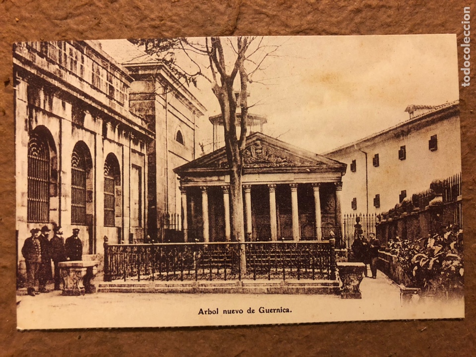Cartes Postales: &Aacute;RBOL NUEVO DE GUERNICA. POSTAL SIN CIRCULAR COLECCI&Oacute;N DEIA BBK N&deg; 12.
