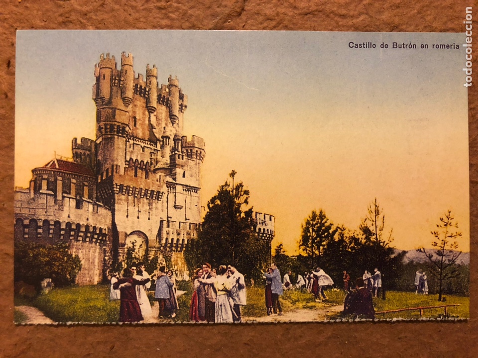 Cartoline: CASTILLO DE BUTR&Oacute;N EN ROMER&Iacute;A. POSTAL SIN CIRCULAR COLECCI&Oacute;N DEIA BBK N&deg; 11.