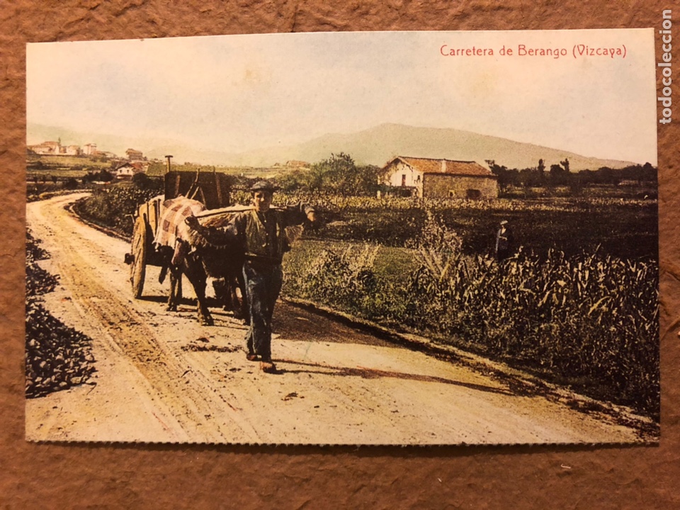 Cartes Postales: CARRETERA DE BERANGO (VIZCAYA).. POSTAL SIN CIRCULAR COLECCI&Oacute;N DEIA BBK N&deg; 5.