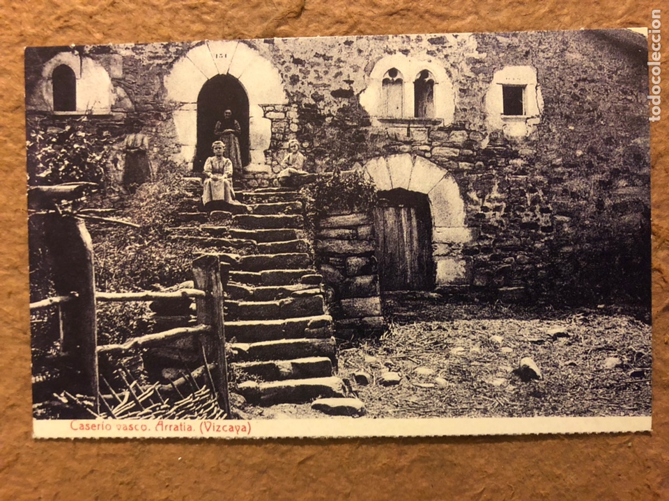 Postkarten: CASERIO VASCO, ARRATIA (VIZCAYA). POSTAL SIN CIRCULAR COLECCI&Oacute;N BBK DEIA N&deg; 2.