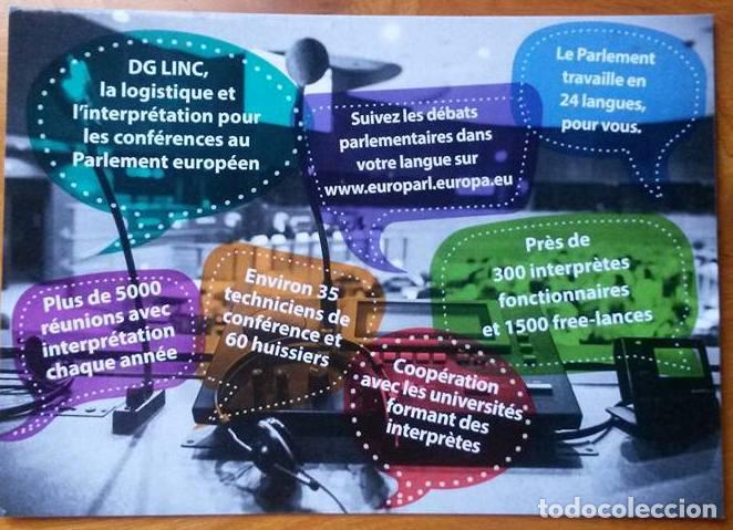 Postales: POSTAL PARLAMENTO EUROPEO