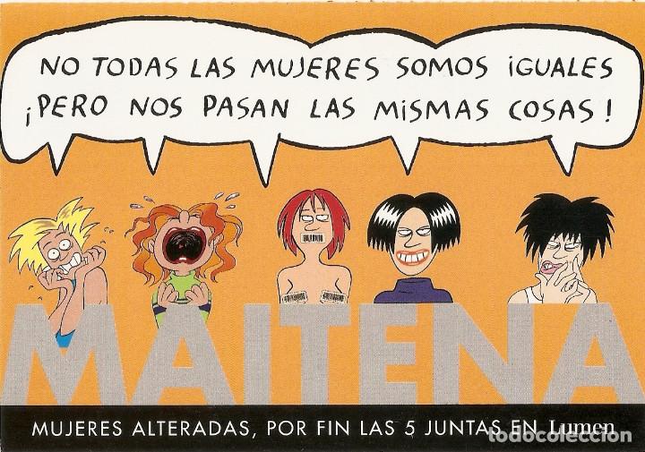 Postales: POSTAL MAITENA - MUJERES ALTERADAS, POR FIN LAS 5 JUNTAS - LUMEN