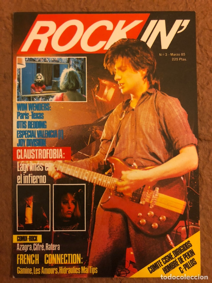 Postkarten: ROCKIN&rsquo;. POSTAL SIN CIRCULAR PROMOCIONAL DEL N&deg; 3 (1985) DE LA REVISTA MUSICAL.