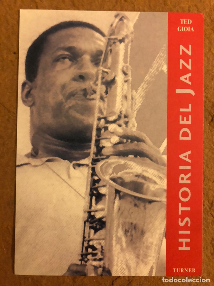 Cartes Postales: HISTORIA DEL JAZZ DE TED GIOIA (EDITORIAL TURNER). POSTAL SIN CIRCULAR PUBLICITARIA DEL LIBRO