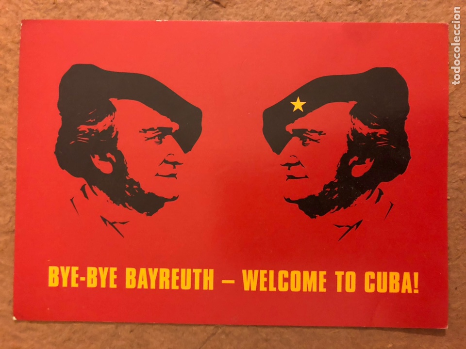 Postcards: PARSIFAL GOES LA HABANA. POSTAL SIN CIRCULAR PROMOCIONAL DEL &Aacute;LBUM.