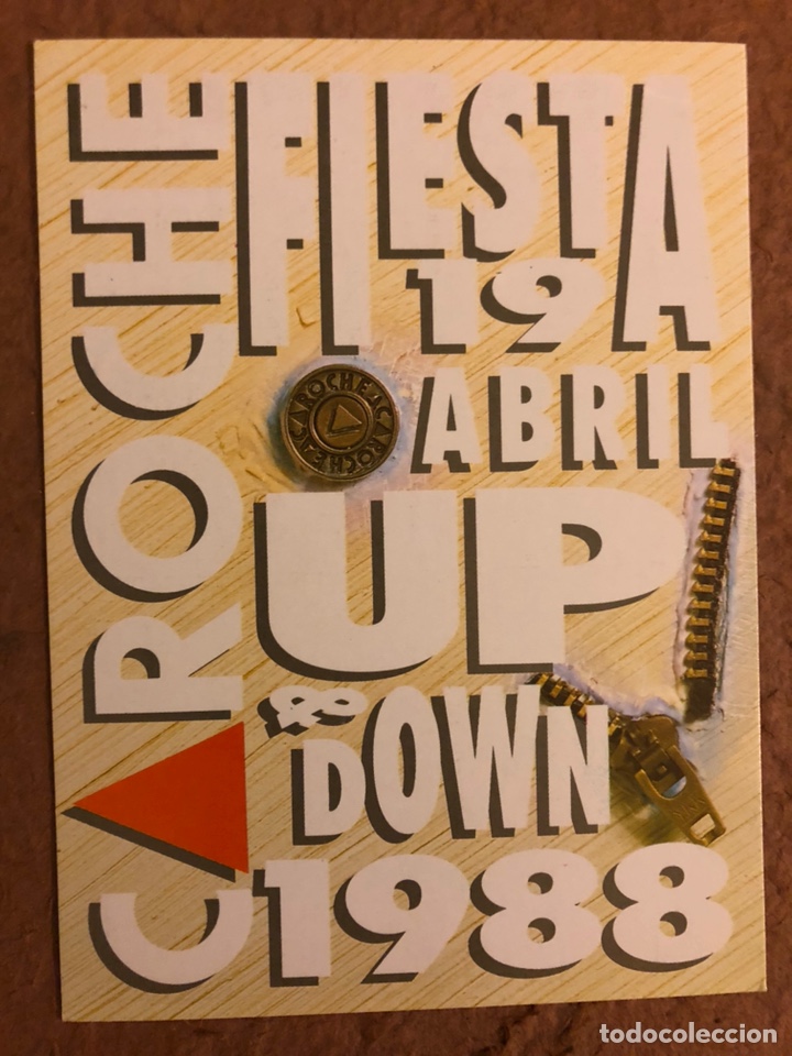 Postkarten: CAROCHE JEANS. POSTAL INVITACI&Oacute;N SIN CIRCULAR FIESTA II REGATA VUELTA A ESPA&Ntilde;A EN SALA UP AND DOWN